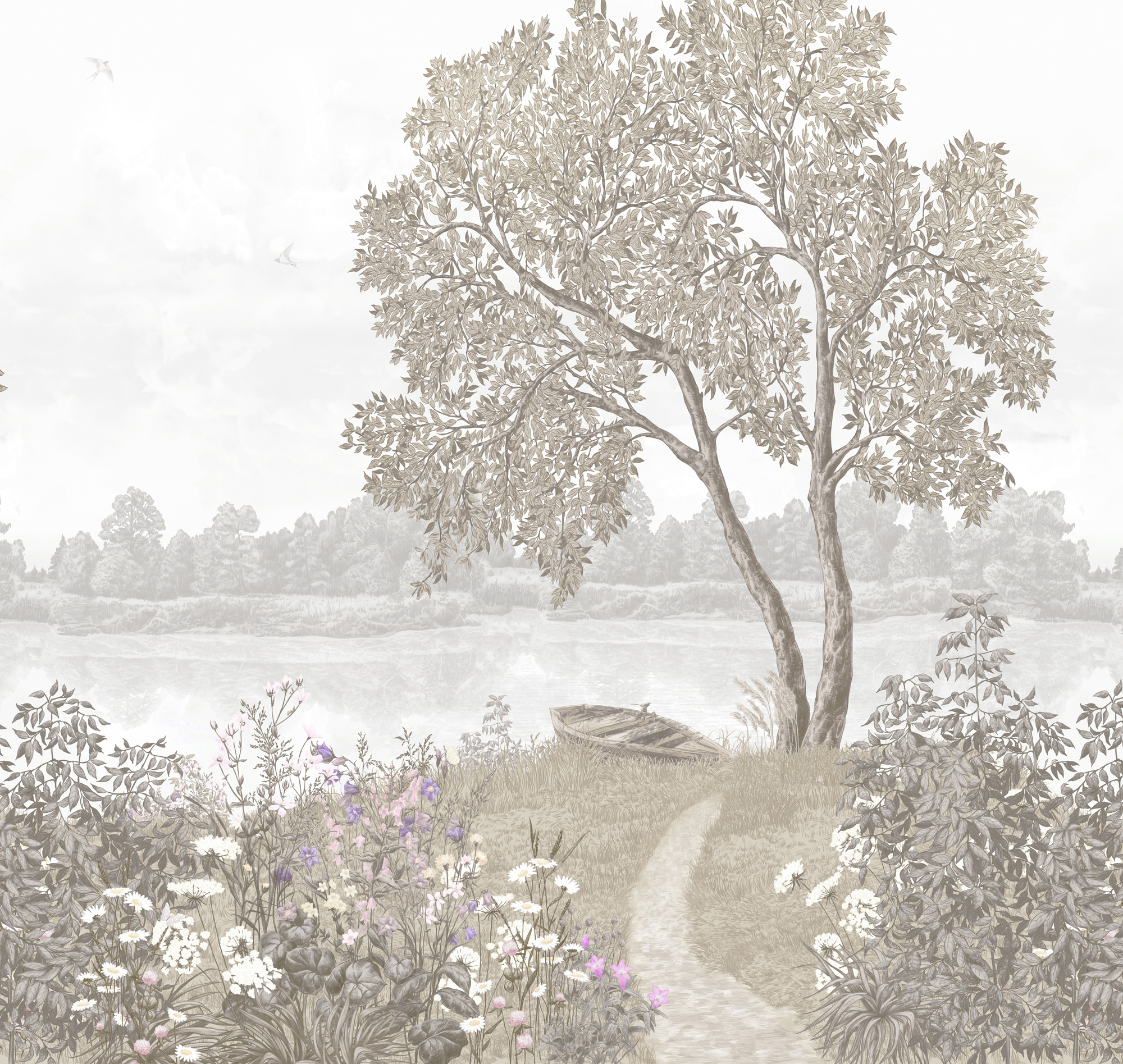 Панно Loymina Пейзаж Берег Лоймины ART4 001 3×6